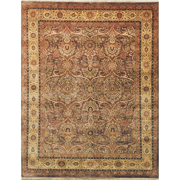 Taupe Traditional Persian Chobi Handmade Sultanabad Rug Wool 6' 7 x 8' 1 ft Taupe Traditional Persian Chobi Handmade Sultanabad Rug Wool 6' 7 x 8' 1 ft